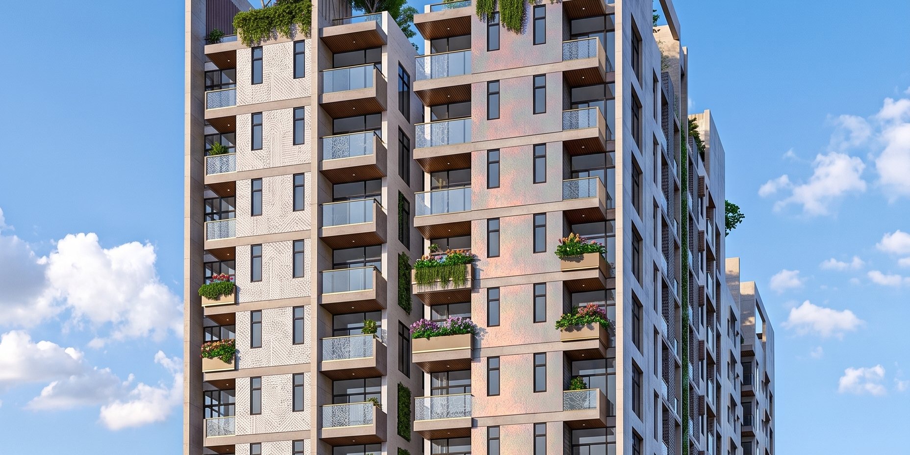 Green Terrace Apartments — Structural Design & Execution — survey & design construction project completed by Build & Care Development Ltd. in Dhanmondi, Dhaka